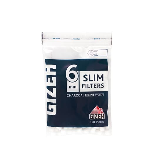 Charcoal Active Slim Filter | Gizeh