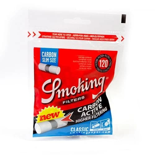 Carbon Active Slim Filter | Smoking