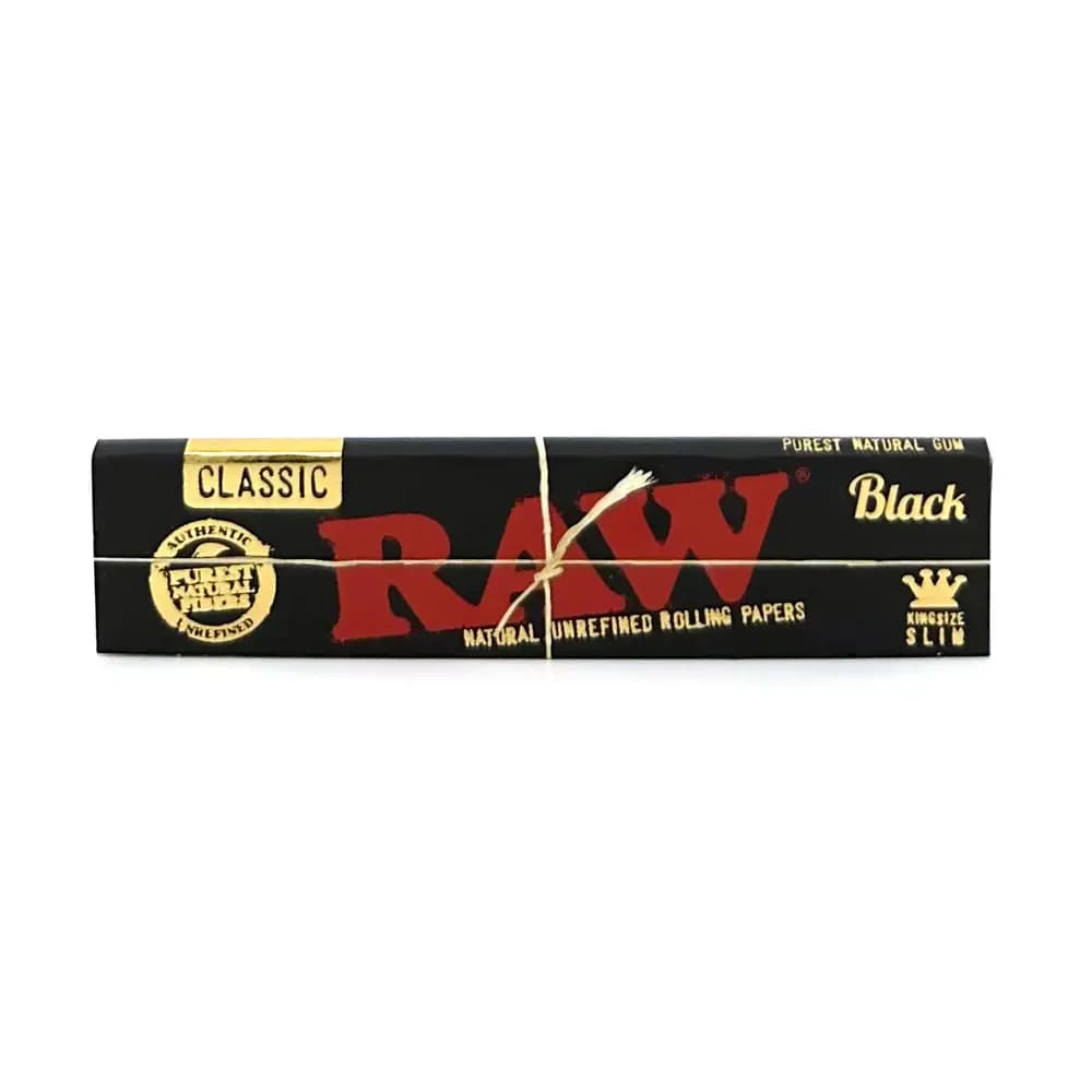 Classic Black Natural Paper | Raw