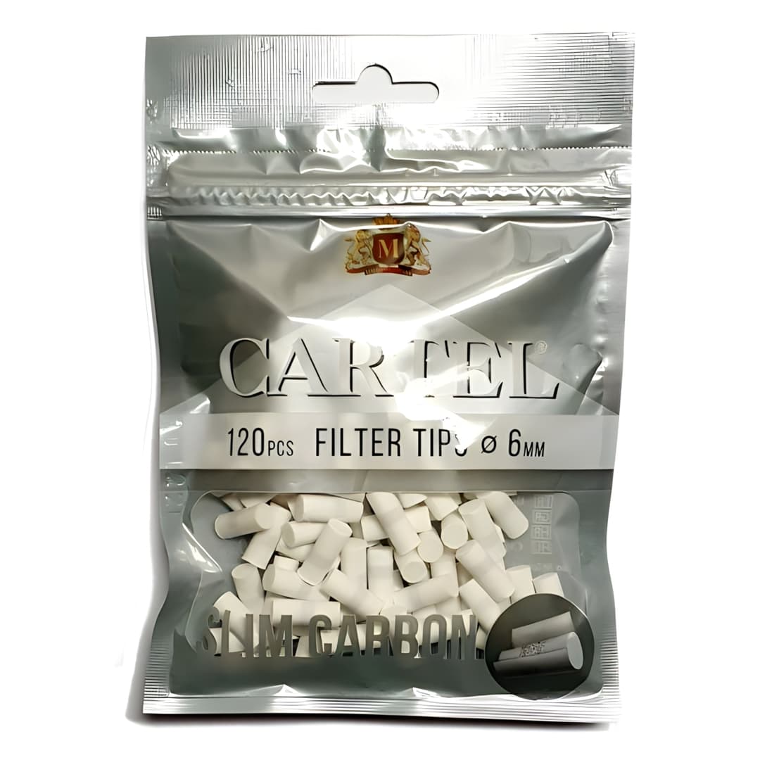 Slim Carbon Filter Tip | Cartel
